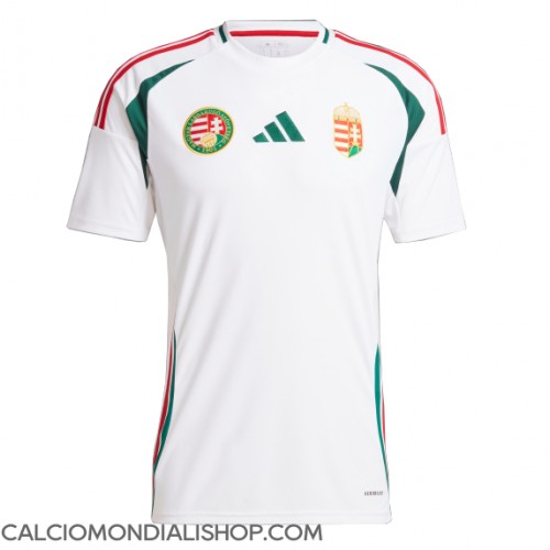 Maglie da calcio Ungheria Seconda Maglia Europei 2024 Manica Corta